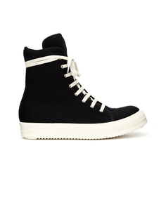 Высокие кеды из текстиля Drkshdw BY Rick Owens