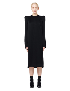 Платье миди с подплечниками Haider Ackermann
