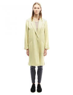Плащ из шелка и вискозы Maison Margiela