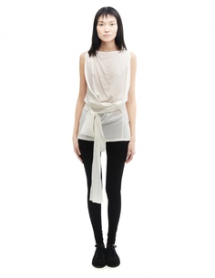 Топ из вискозы Ann Demeulemeester