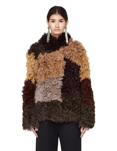 Шуба из овчины Marni