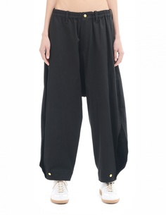 Хлопковые брюки Yohji Yamamoto