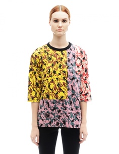 Хлопковая футболка Marni