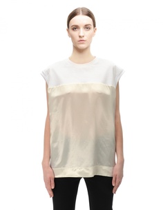 Топ из хлопка и шерсти Marni