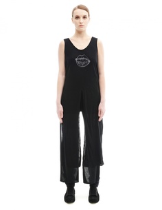 Хлопковый топ Yohji Yamamoto