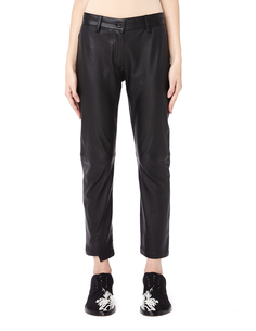 Кожаные брюки Ann Demeulemeester