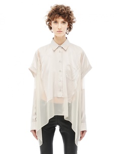 Шелковая блузка Maison Margiela