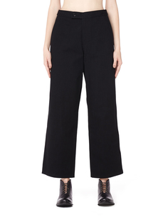 Хлопковые брюки Yohji Yamamoto