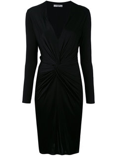 платье с V-образным вырезом Lanvin