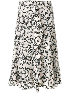юбка с оборками  Proenza Schouler