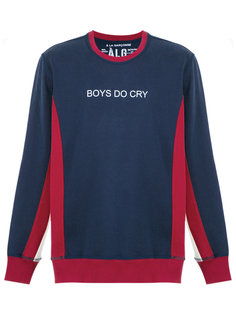 panelled sweatshirt À La Garçonne