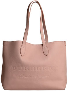 сумка на плечо с тисненым логотипом Burberry
