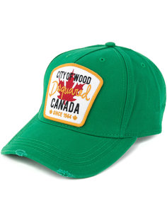 City of Wood patch baseball cap Dsquared2