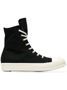 Canvas High Top Sneakers Rick Owens DRKSHDW
