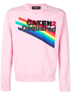 graphic print sweatshirt Dsquared2