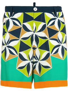 retro printed shorts Dsquared2