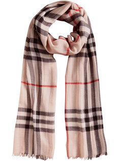 шарф в клетку  Burberry
