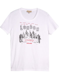 футболка с принтом London Burberry