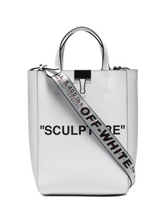 White Sculpture Tote Bag Off-White