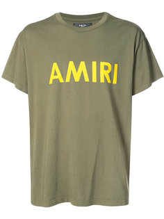футболка с принтом-логотипом Amiri