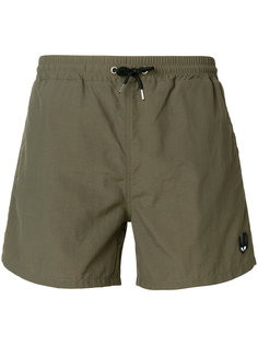 Swallow badge swim trunks McQ Alexander McQueen