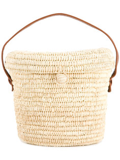 bucket woven bag Sensi Studio