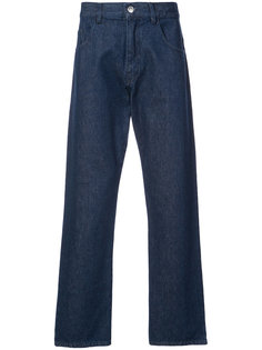 straight leg jeans Raf Simons