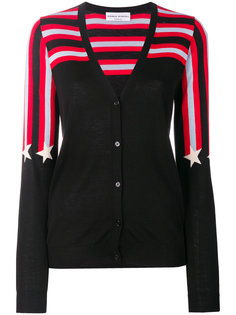 star print V-neck cardigan Sonia Rykiel