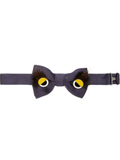 striped embellished bow tie Fendi