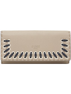 embellished Selleria wallet Fendi