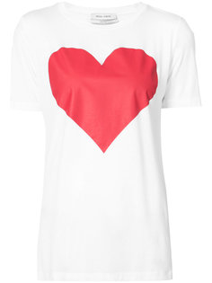 футболка с принтом в форме сердца Prabal Gurung