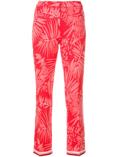 palm print trousers Cambio