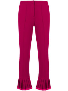 cropped kick flare tailored trousers Cambio