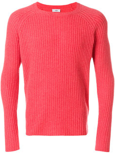 rib knit sweater Closed
