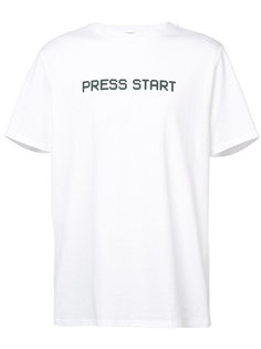 футболка с принтом Press Start A.P.C.
