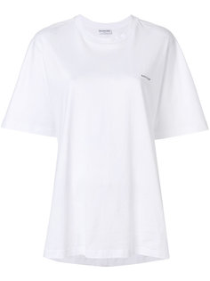 logo printed cocoon T-shirt Balenciaga