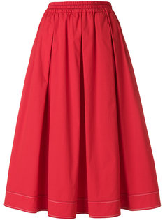 pleated A-line skirt Fay