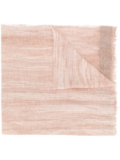 raw edge woven scarf Fabiana Filippi