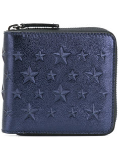 Lawrence star studded zip around wallet Jimmy Choo
