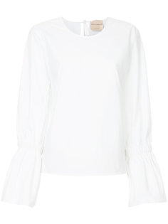 open-back blouse Erika Cavallini