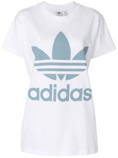оверсайз-футболка с логотипом Adidas Originals Trefoil Adidas