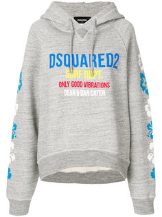 Only Good Vibrations logo hoodie Dsquared2