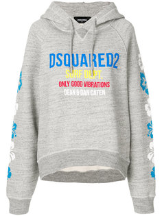 Only Good Vibrations logo hoodie Dsquared2