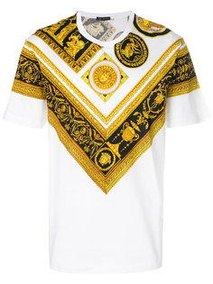 Baroque print T-shirt Versace