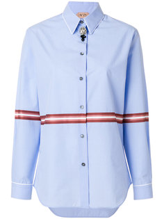 designer striped shirt  Nº21