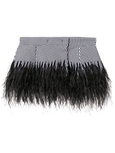 check feather peplum belt Nº21