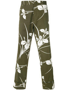 floral print cropped trousers Nº21