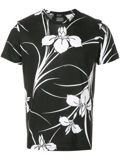 floral print T-shirt Nº21