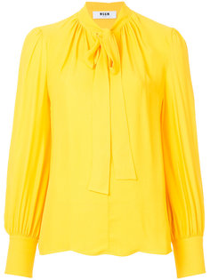 блузка с бантом MSGM