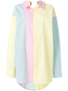 striped panel shirt Marni